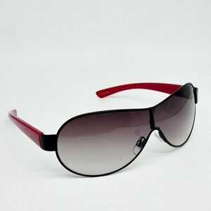 Mossimo Giovanni Designer Shield Sunglasses Fashion Style Rimless Frame